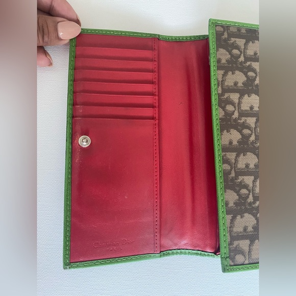 Authentic Vintage Christian Dior Rasta Collection Wallet - Picture 5 of 13